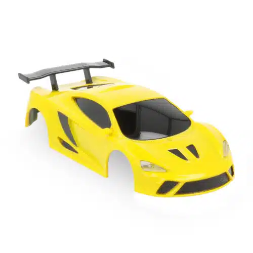 Gele Body voor Modster Mini Racer Thunder V1 1/40