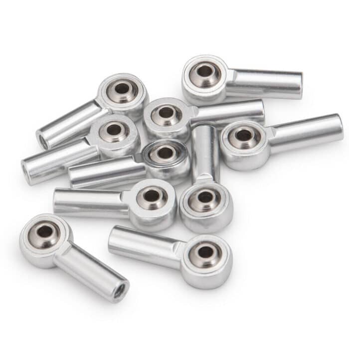 kogel link Aluminium M4 as 4mm 2 stuks
