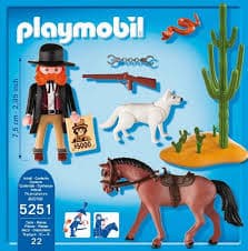 Playmobil 5251 Sheriff te paard