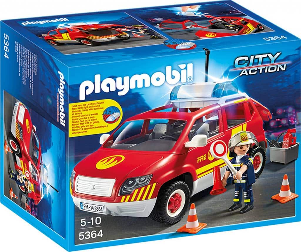 Playmobil 5364 Brandweercommandant met dienstwagen