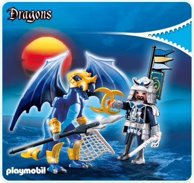 Playmobil 5464 Ijsdraak met krijger