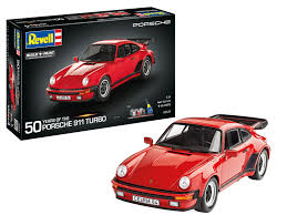 Revell 05634 Gift Set Porsche 911 Turbo 50th Anniversary