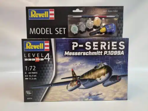 Revell 63774 Messerschmitt P1099A incl lijm verf kwastje