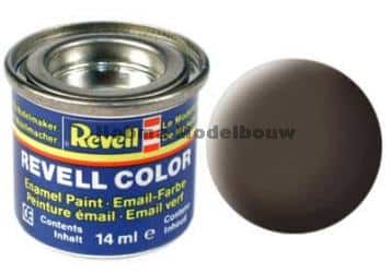 revell 84 lederbruin, mat
