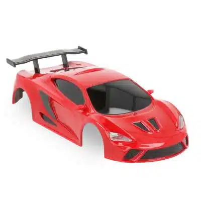 Rode Body voor Modster Mini Racer Thunder V1 1/40