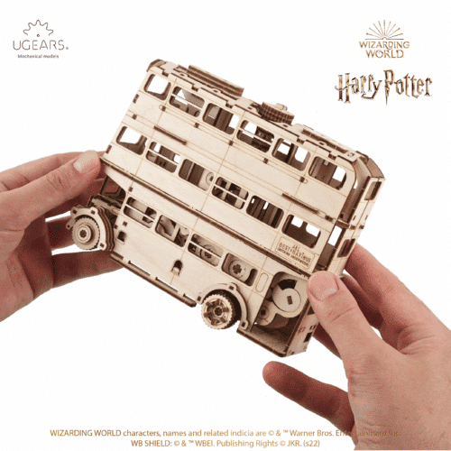 Ugears Knight bus Harry Potter
