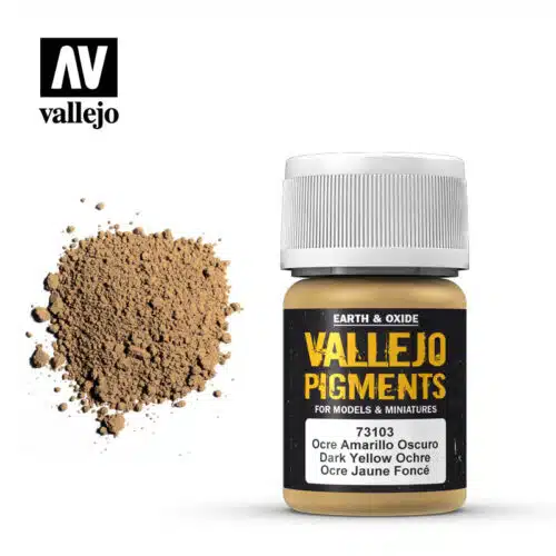 vallejo73103 PIGMENT DARK YELLOW OCHER
