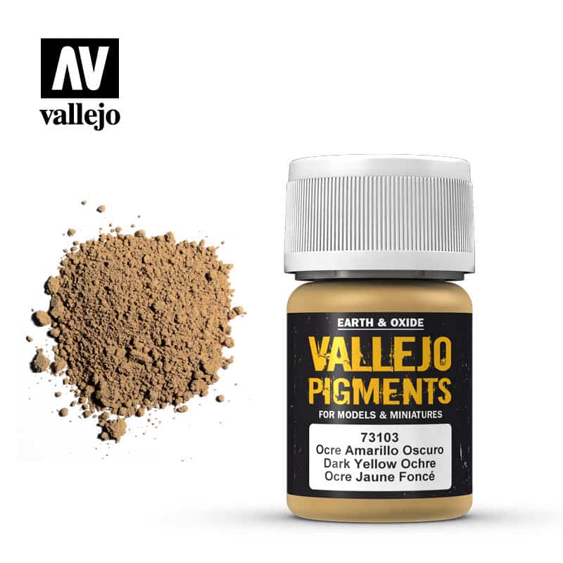 vallejo73103 PIGMENT DARK YELLOW OCHER