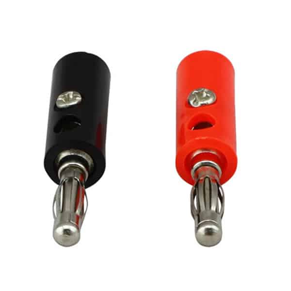 Banaan 4mm, Rood & Zwart