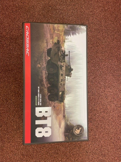 Demo model nieuw ongebouwd in doos. Cross RC Military Scaling kit BT 8