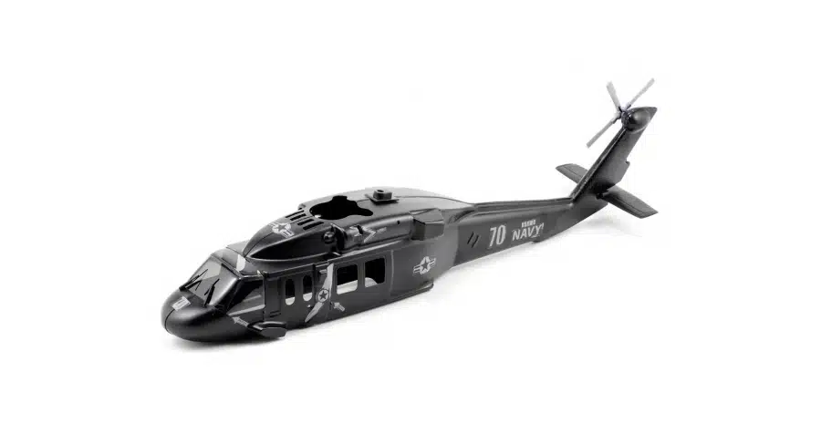 E-FLITE SH-60 SEAHAWK Body Set, Black: BCX/2/3 EFLH1270