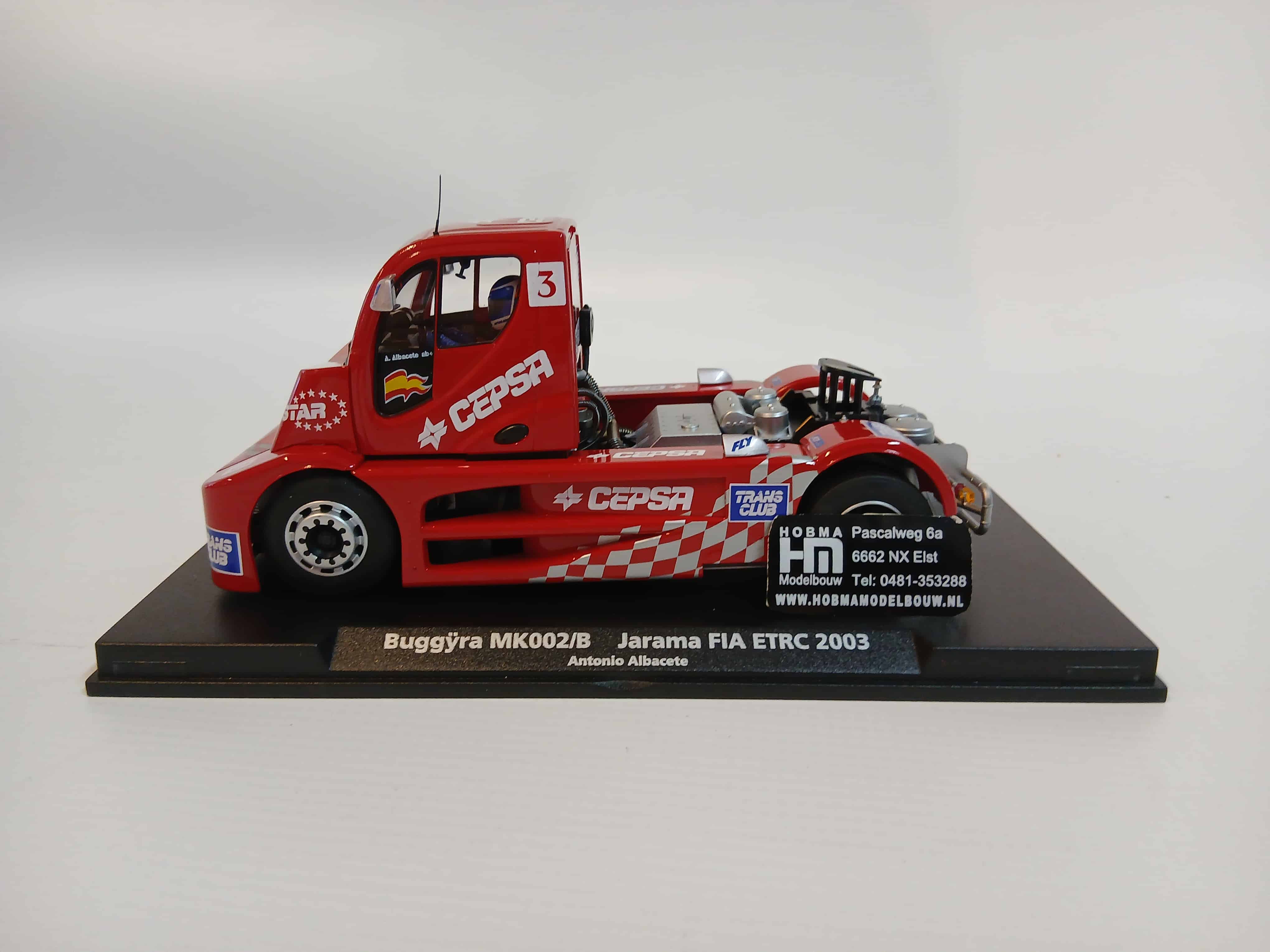 FLY Super truck 08030 Buggyra mk 002/b Jarama FIA ETRC 2003 antonio albacete