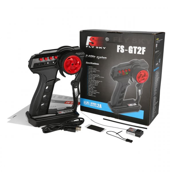 Flysky FS-GT2F 2 kanaals zender