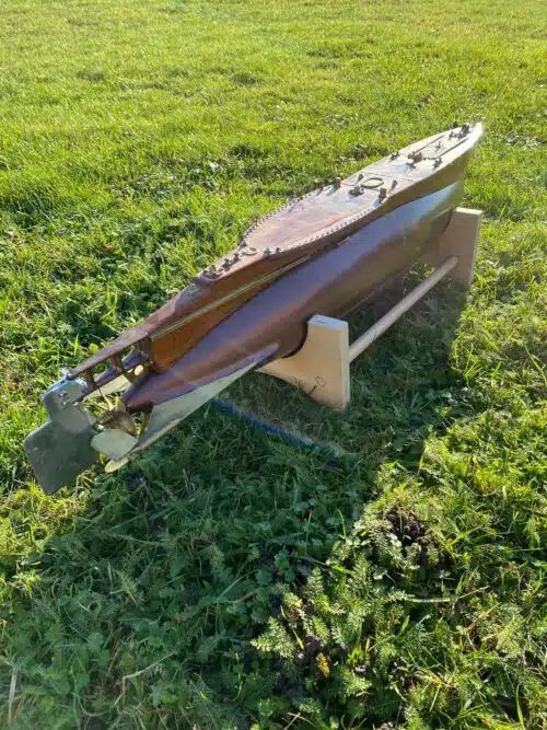 gebruikt onderzeeër zelfbouw met motor, waterpomp, watermelder en pieper