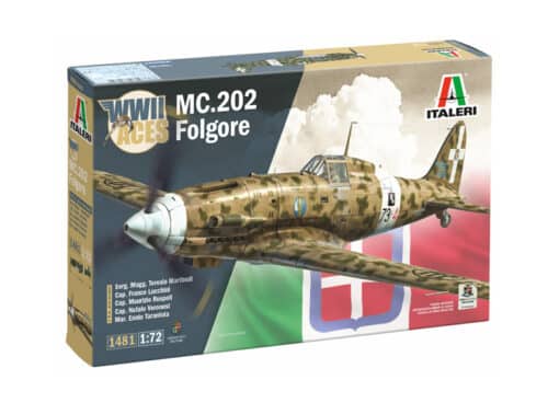 Italeri 1481 Macchi MC.202 Flogore Aces
