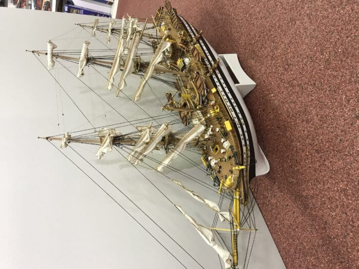 mantua 741 Amerigo Vespucci- scala 1/84 netjes gebouwd