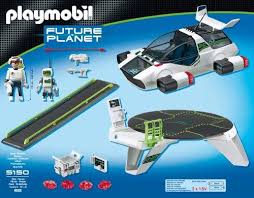 Playmobil 5150 E-rangers turbojet met platform