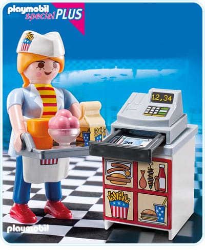 Playmobil 5292 Serveerster met kassa