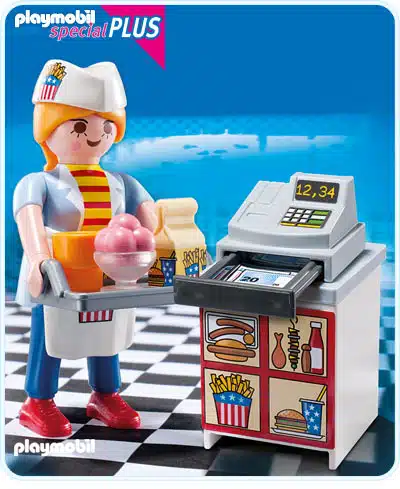 Playmobil 5292 Serveerster met kassa