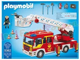 Playmobil 5362 Brandweer ladderwagen met licht en sirene