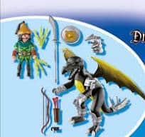Playmobil 5465 Stormdraak met soldaat