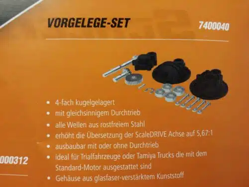 Vorgelege Set