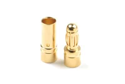 3.5mm goudstekker, Man. + Vrouw.