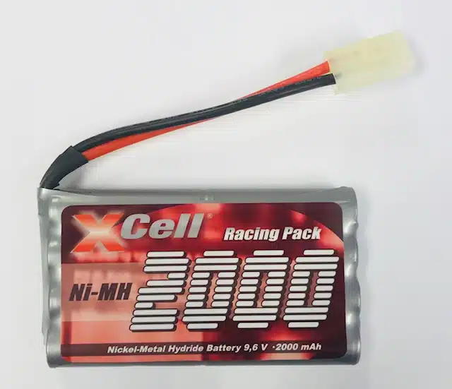 9,6V 2000 mAH Nikko akku met tamiya stekker