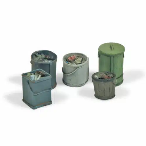 Add on parts Garbage Bins 1:72