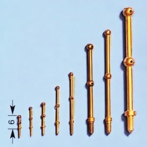 aeronaut 5602 40 Relingpaaltje s 2 gats 40MM ( 10 st )