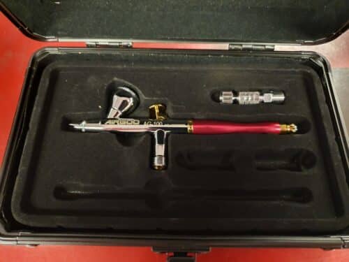 airbrush pistool in koffer ( zwart )