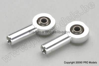 Aluminium bolgewricht M2.5 (2st)