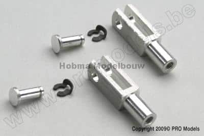 Aluminium kwiklink heavy duty M3 (2st)
