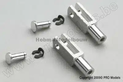 Aluminium kwiklink heavy duty M3 (2st)