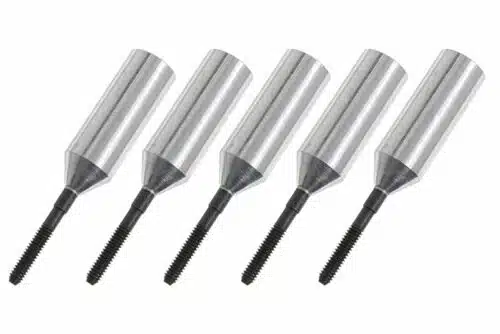 Aluminium kwiklink koppelstuk M2 huls 6 mm
