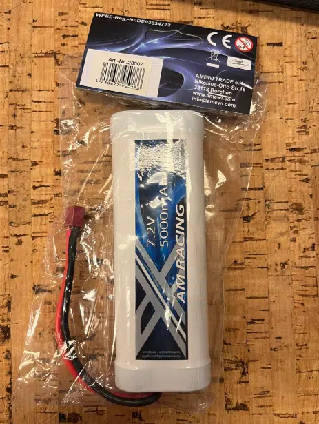 Amewi 28007 7,2V NiMh 5000mAh DEANS stecker