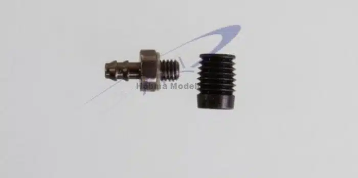 Anschlussnippel gerade,Uberwurf D=3mm, Dichtsc