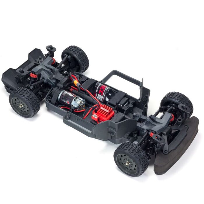 ARRMA Infraction 1/8 4X4 Mega Street Bash Resto Mod Truck RTR - Rood / Blauw