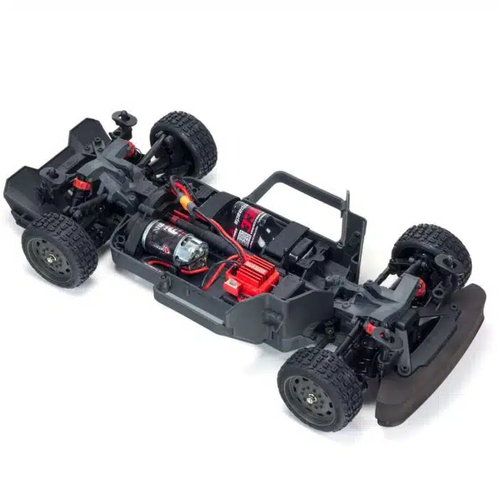 ARRMA Infraction 1/8 4X4 Mega Street Bash Resto Mod Truck RTR - Rood / Blauw