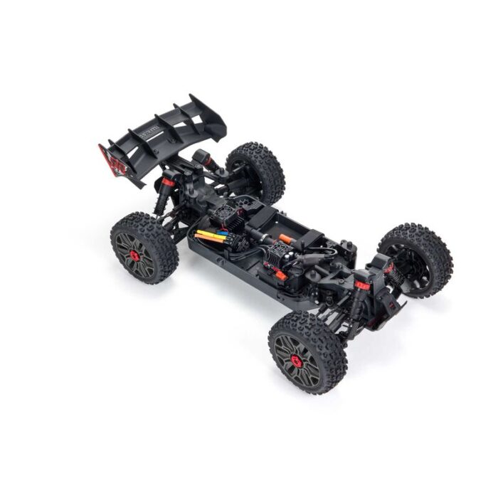 Arrma Typhon 4x4 3S BLX Buggy rood