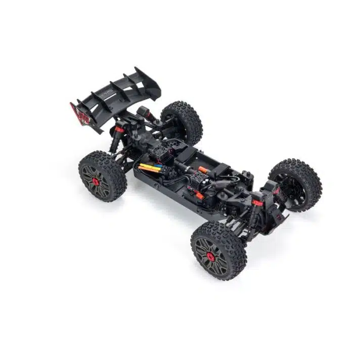 Arrma Typhon 4x4 3S BLX Buggy rood