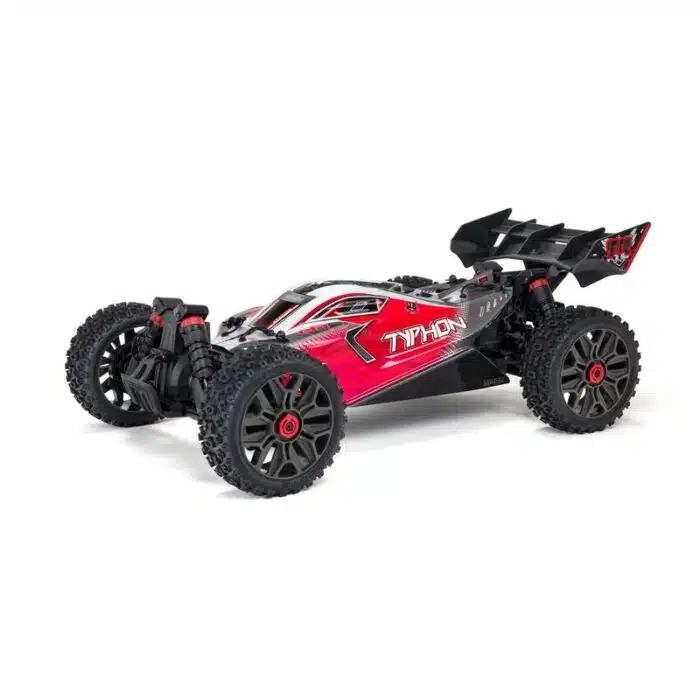 Arrma Typhon 4x4 3S BLX Buggy rood
