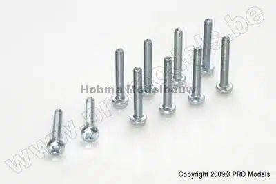 Bolcilinderschroef Met Philips Kruissleuf M3 X 20 mm 10 St