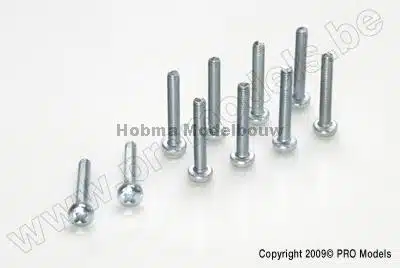 Bolcilinderschroef Met Philips Kruissleuf M3 X 8 mm 10 St