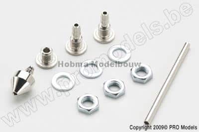 Brandstoftank hardware "groot" (1set)