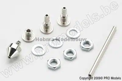 Brandstoftank hardware "groot" (1set)