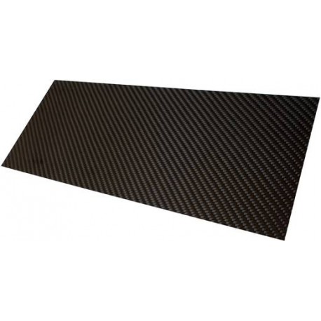 Carbon Plaat 350 x 150 x 2 mm