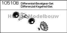 carson 105108 CV-10 Differential-Kegelrad-Set