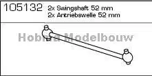 carson 105132 CV-10 Antriebswelle (2) 52mm