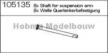 carson 105135 CV-10 As voor draagarm 8st.